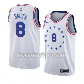 Dres Philadelphia 76ers Zhaire Smith 8 Nike 2018-19 Bijela Swingman